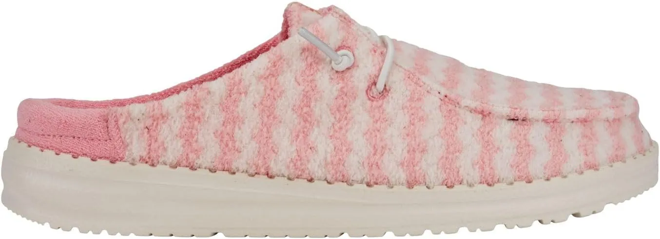Hey Dude Women's Wendy Slip Terry Stripe Loafer