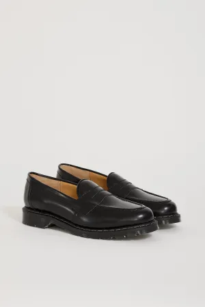 Hi Shine Penny Loafer Black