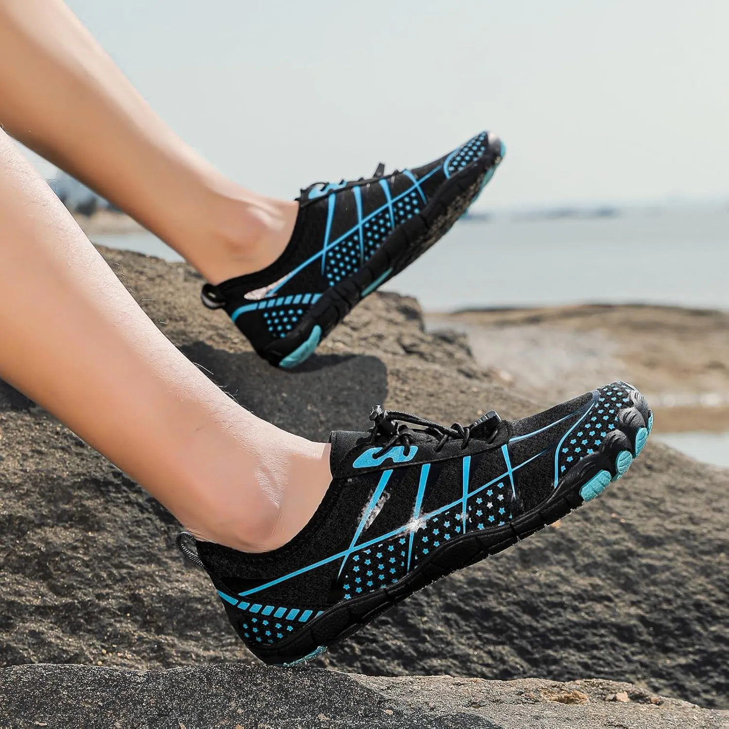 Hike Barefoot Shoes Women Pro Wide Toe Box Footwear Barefoot Shoes Healthy & Non-Slip Walking Shoe Neuropathy Grounded Shoe Boots Sneakers Unisex