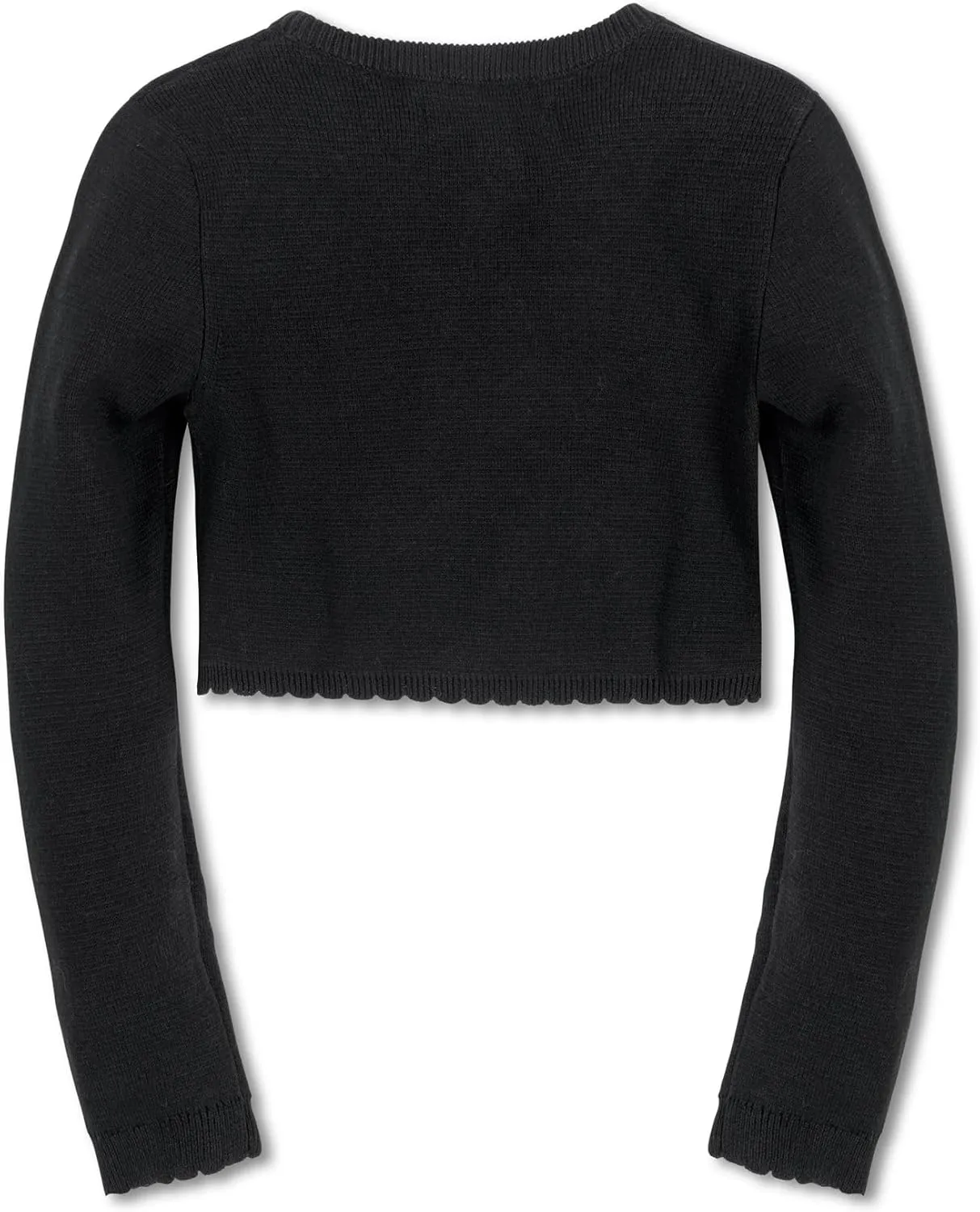 Hope & Henry Girls' Milano Stitch Cardigan Sweater