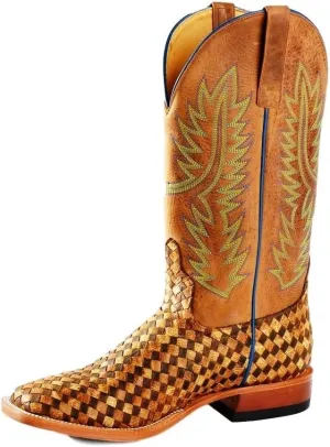 HORSE POWER Men's Unbeweavable Western Boot Broad Square Toe - Hp1758 Move
