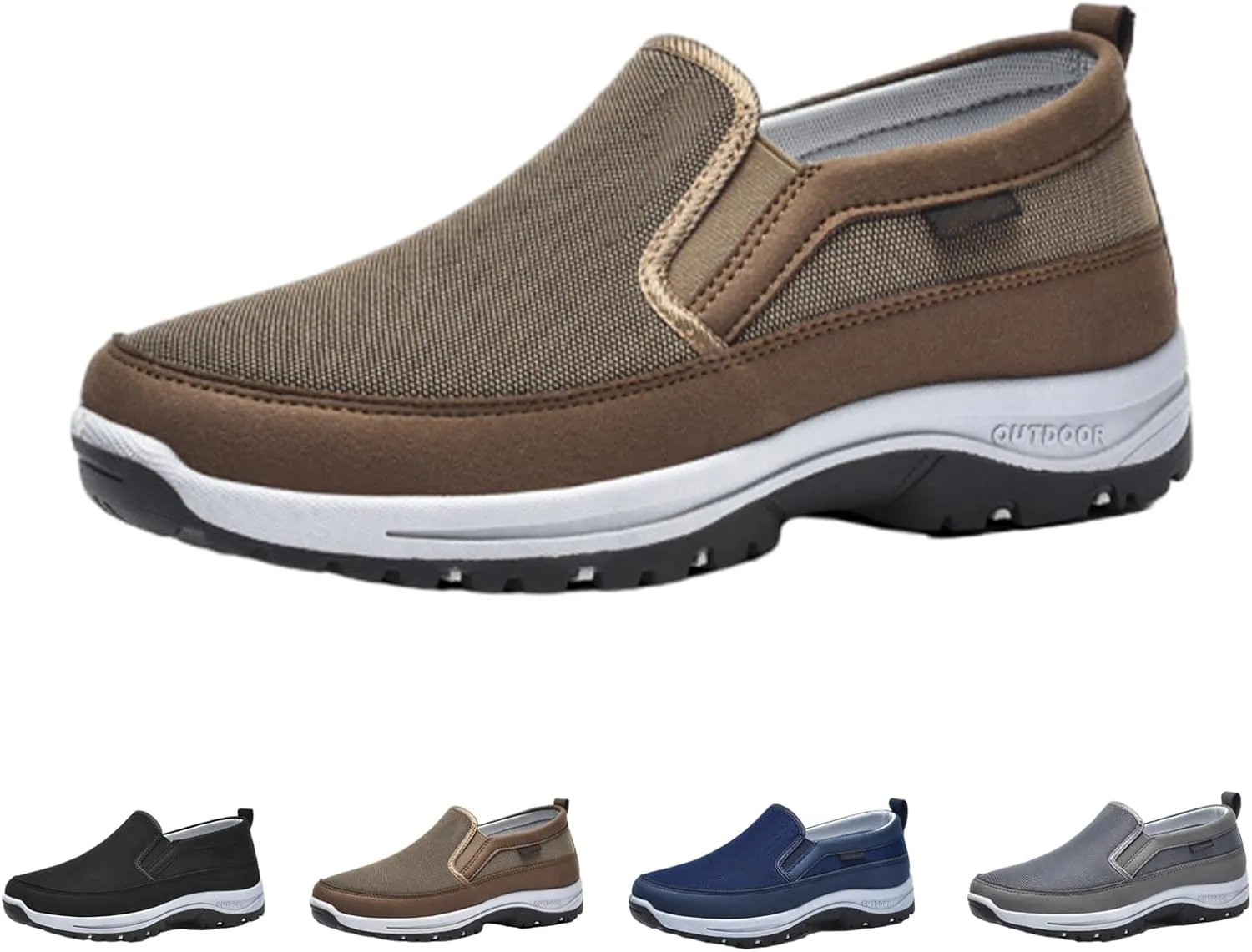 Hrtesus Orthoture Orthopedic Walking Boots, Outdoor Casual Sneakers for Men, Flats