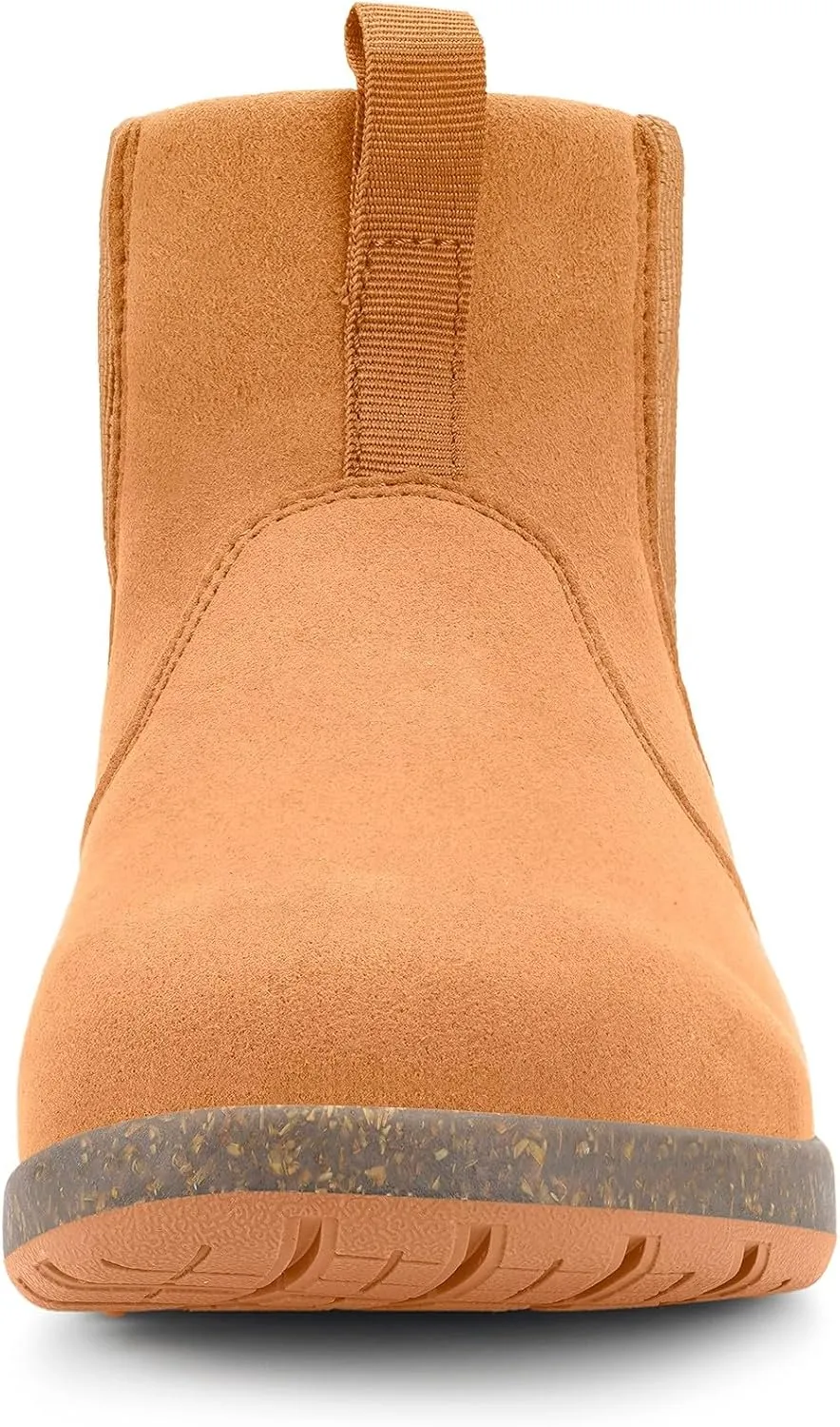 Hsyooes Womens Mens Chelsea Boots Minimalist Winter Snow Boots Wide Width Ankle Booties with Arch Support Slip-on Short Boot Shoes