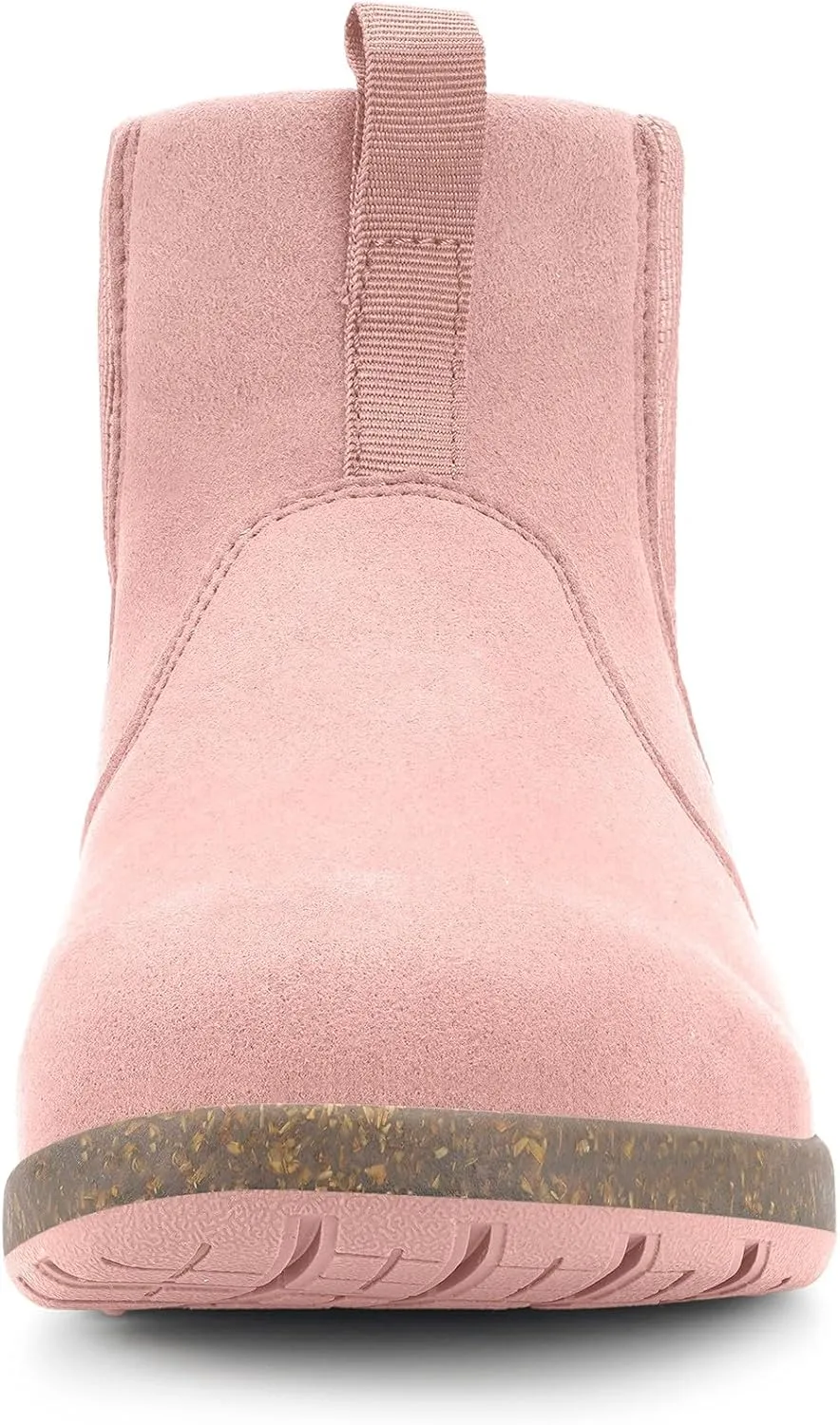 Hsyooes Womens Mens Chelsea Boots Minimalist Winter Snow Boots Wide Width Ankle Booties with Arch Support Slip-on Short Boot Shoes