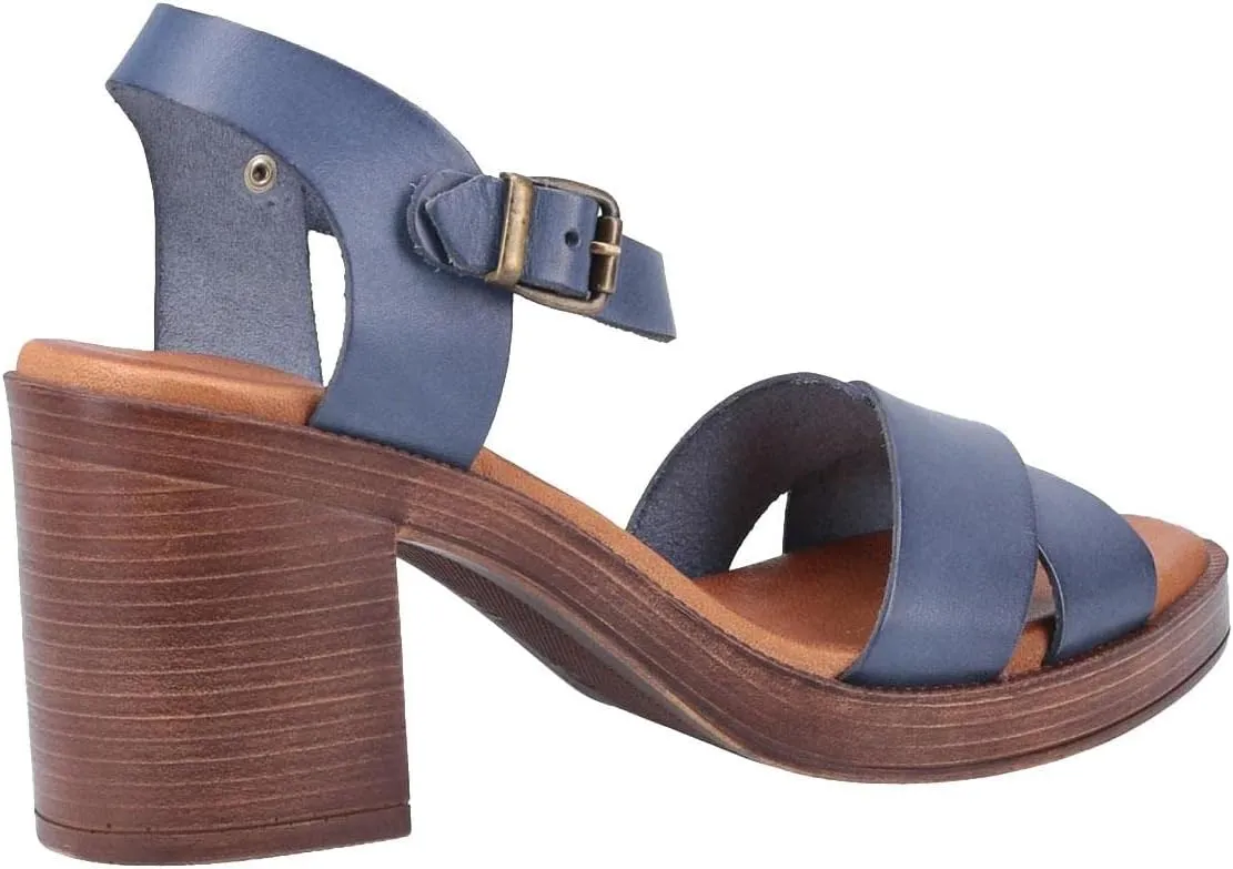 Hush Puppies Women's Ankle-Strap Heeled Sandal