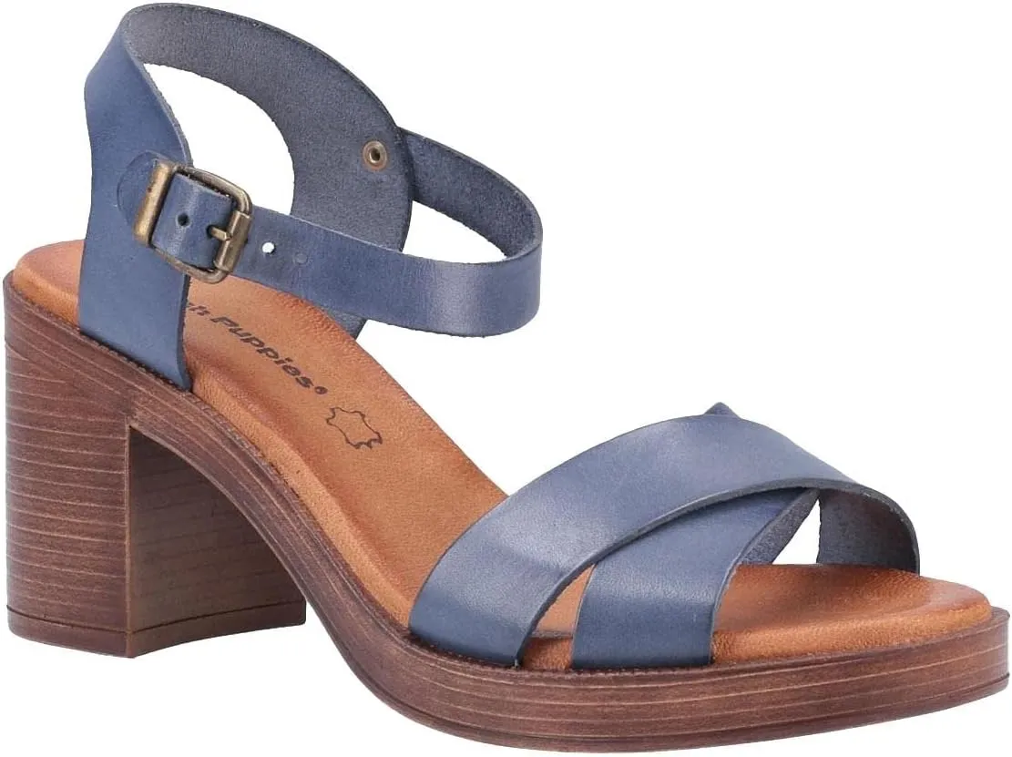 Hush Puppies Women's Ankle-Strap Heeled Sandal