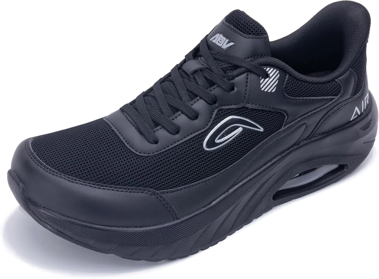 IIV Wide Toe Box Shoes for Men | Arch Support Walking Tennis Sneakers | Orthotic Shoes for Bunions, Plantar Fasciitis, Standing All Day