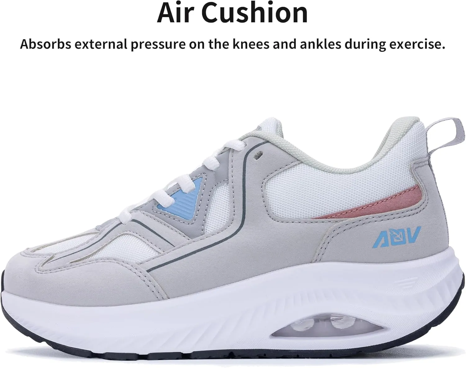 IIV Wide Toe Box Shoes for Women | Arch Support Walking Tennis Sneakers | Orthotic Shoes for Bunions, Plantar Fasciitis