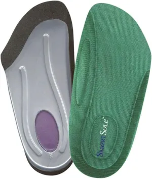 Insoles for Plantar Fasciitis and Heel Pain Relief | Arch Support for Women & Men | Flat Feet & Shin Splints Relief | All Day Comfort | SmartSole Exercise Insoles - 3/4 Length