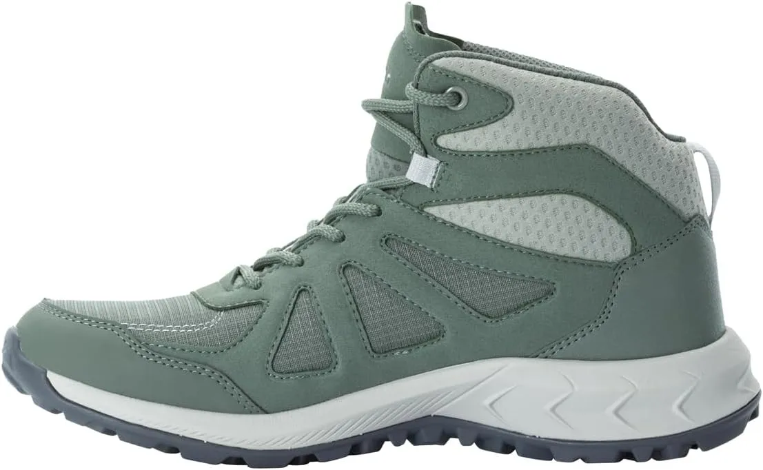 Jack Wolfskin Women's Woodland 2 Texapore Mid W Hiking Shoe, 37.5 EU