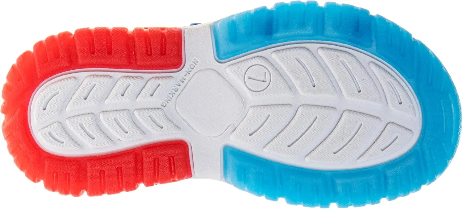 Josmo Boy's Sonic The Hedgehog Lighted Sandal (Toddler/Little Kid)