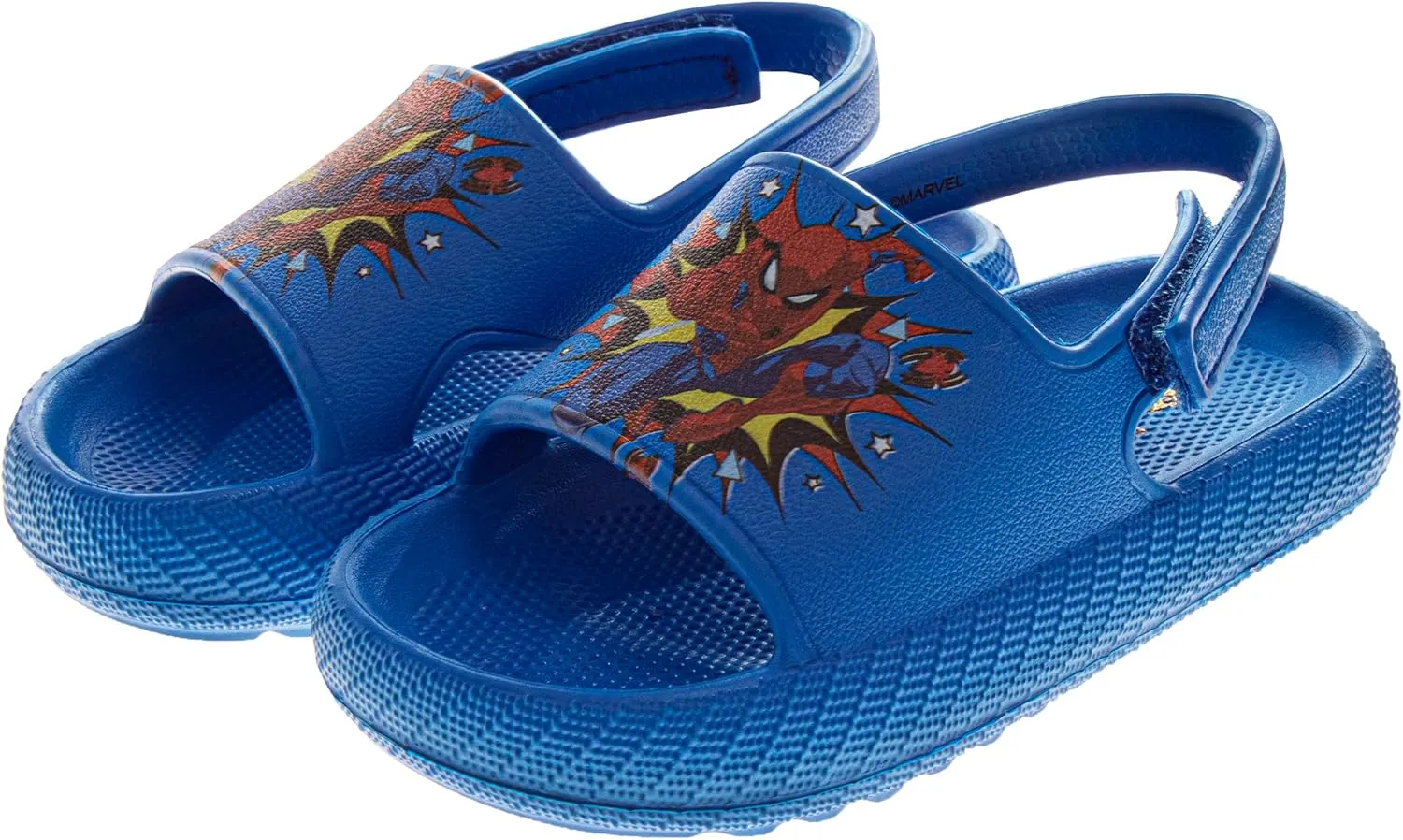 Josmo Kids Slides Open Toe Sandal - SpiderMan Paw Patrol Cars - Boys Sandals Slide SlipOn (sizes: 5-10 toddler)