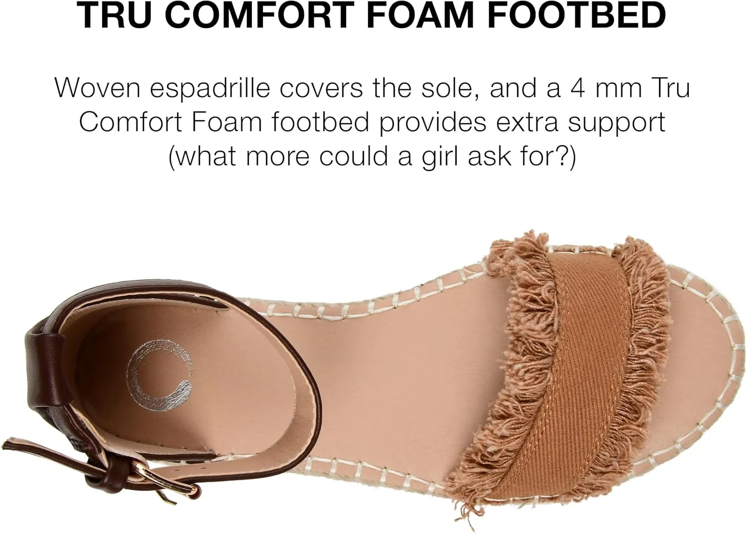 Journee Women's Comfort Foam Tristeen Espadrille Sandals