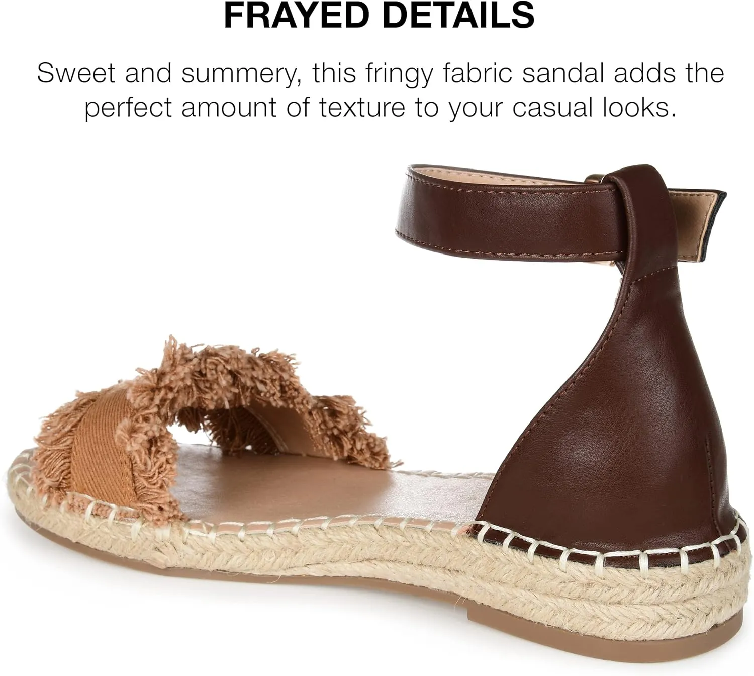 Journee Women's Comfort Foam Tristeen Espadrille Sandals