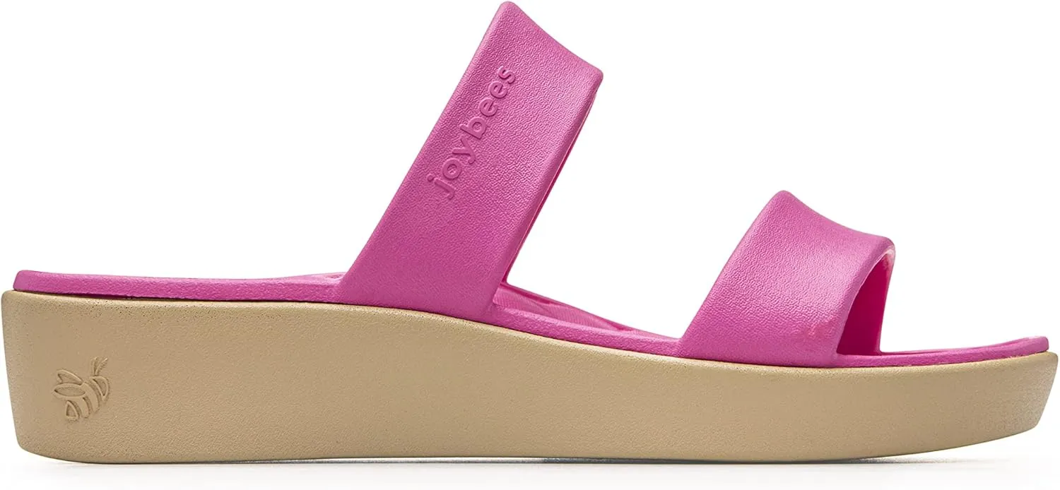Joybees Cute Sandal - Women's Comfortable Slip-on Wedge Sandal