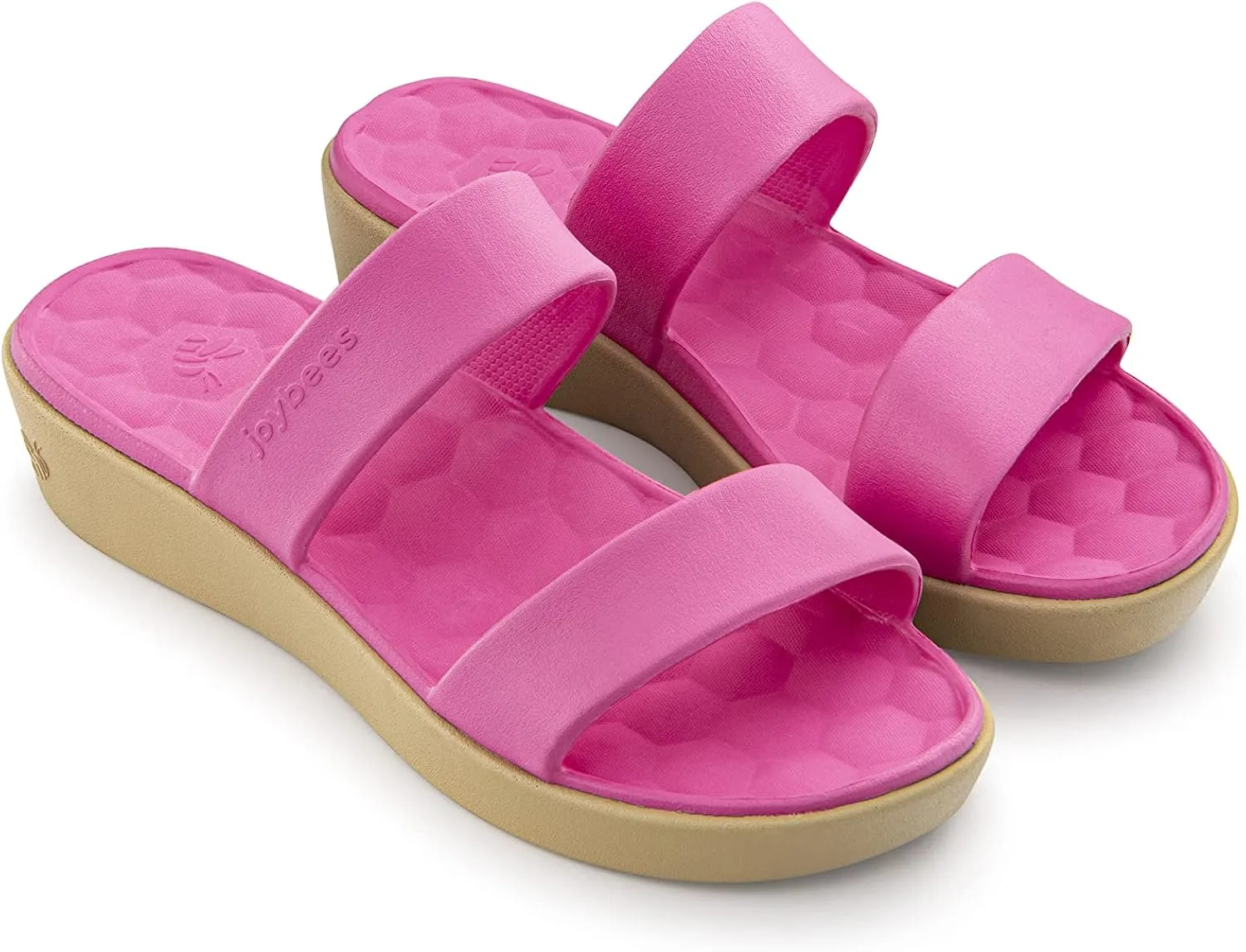 Joybees Cute Sandal - Women's Comfortable Slip-on Wedge Sandal
