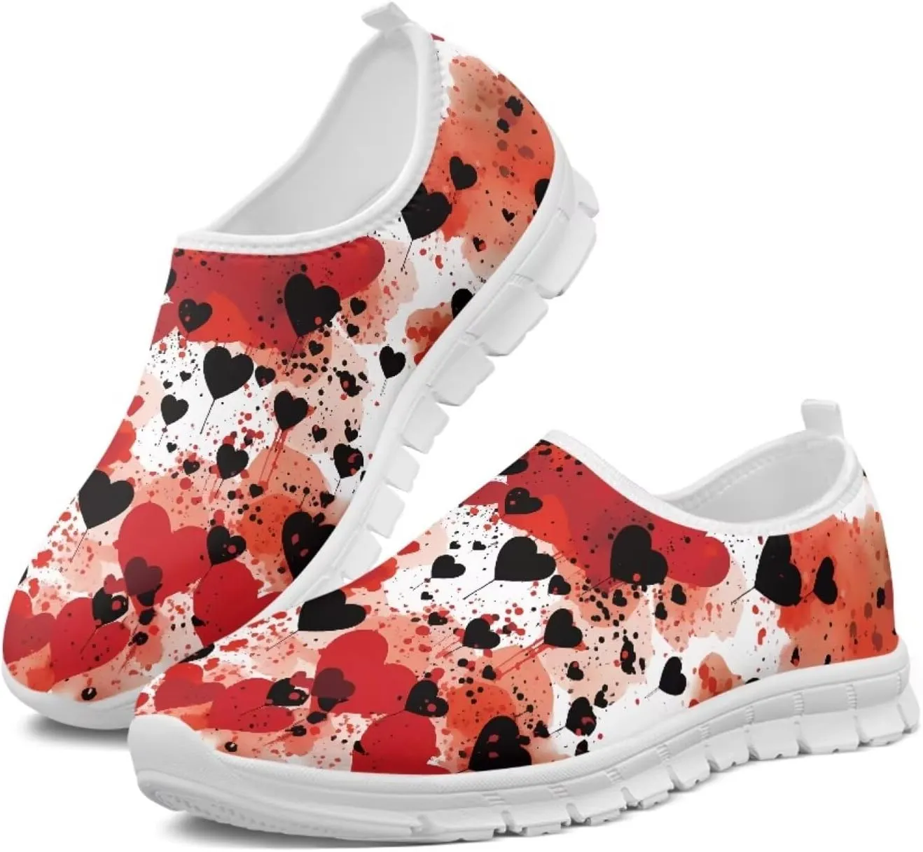 JoyLamoria Boho Elephant Walking Shoes Art Travel Travel Clog Slip on Causal Loafer Fashion Sneakers for Men Women