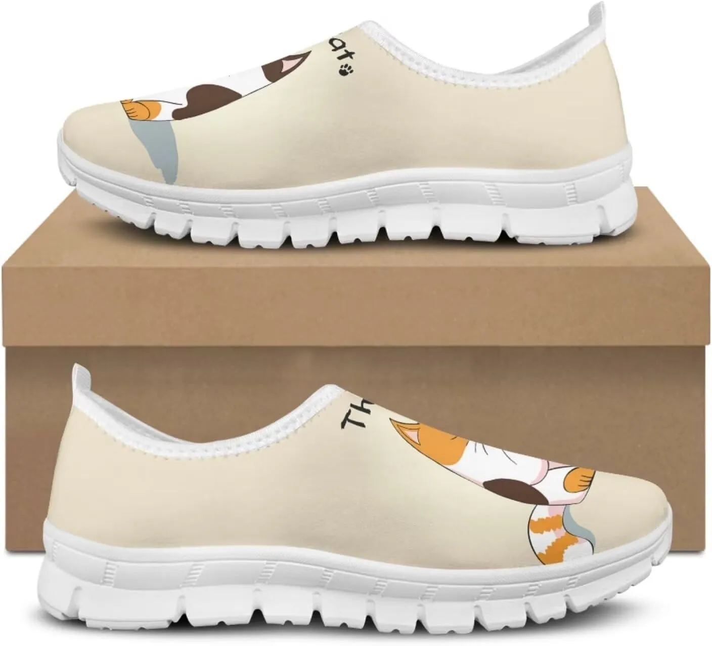 JoyLamoria Boho Elephant Walking Shoes Art Travel Travel Clog Slip on Causal Loafer Fashion Sneakers for Men Women