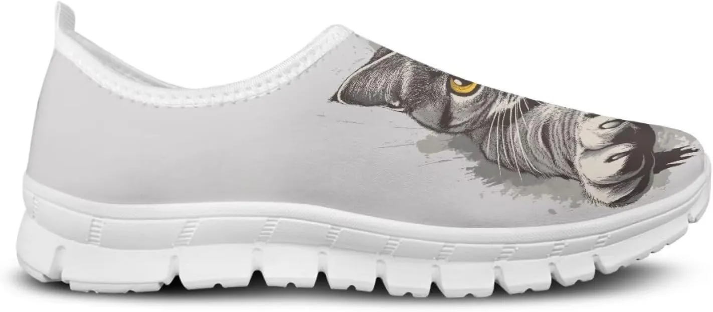 JoyLamoria Boho Elephant Walking Shoes Art Travel Travel Clog Slip on Causal Loafer Fashion Sneakers for Men Women
