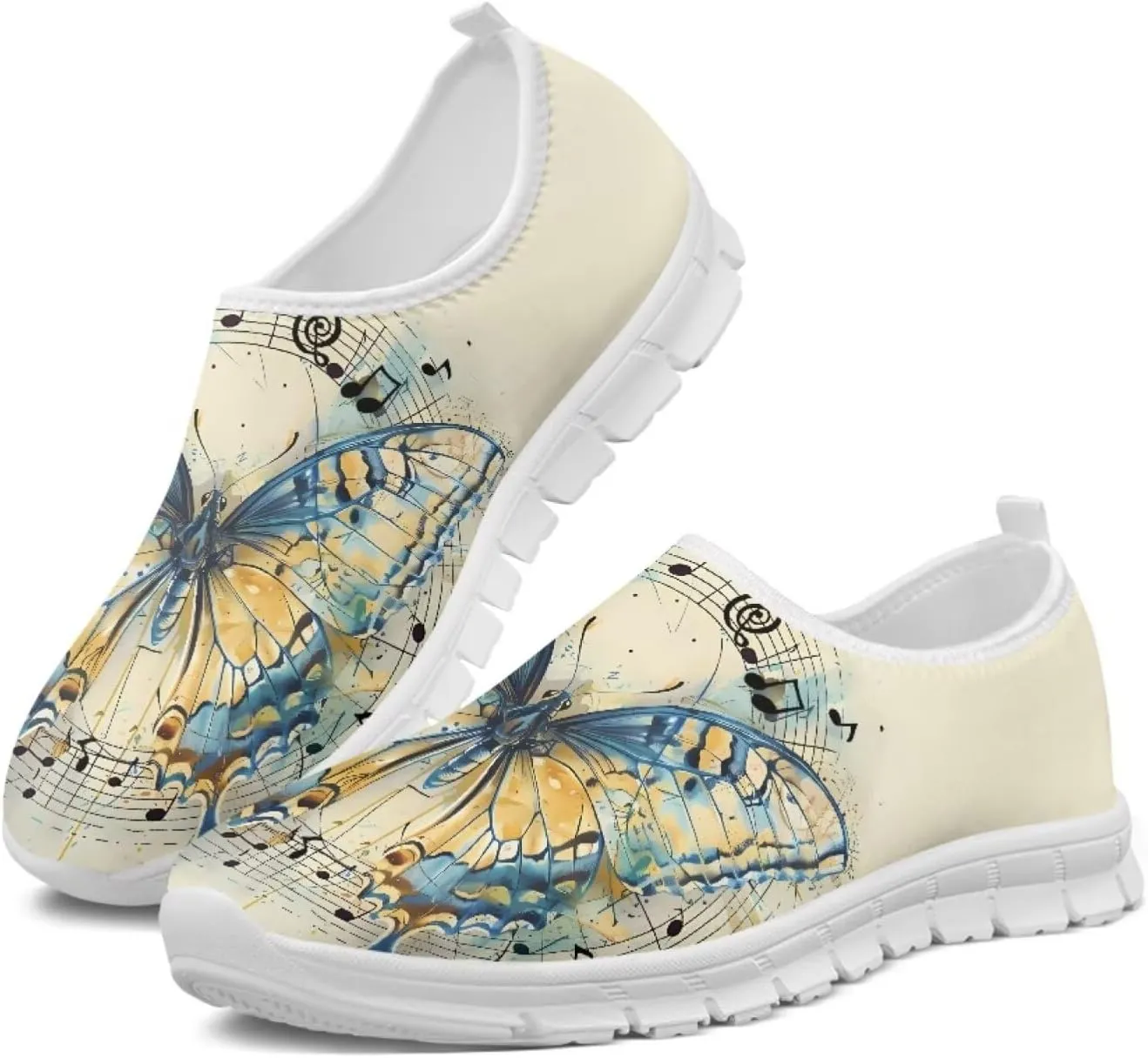 JoyLamoria Hummingbird Sneakers Low Top Flats Loafer Lightweight Walking Travel Shoes Girls 2025 Fashion Boat Shoes