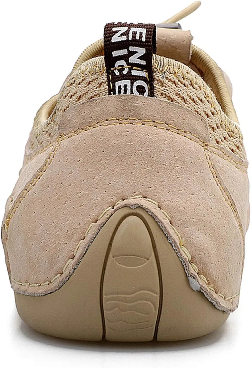 JOYVIP Men's Leather Driving Shoes Casual Comfort Loafer Moccasin
