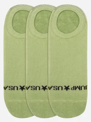 JUMP USA Women's Pack of 3 Bamboo Cotton Loafer Socks | Women's Casual Socks for Everyday Wear - Sweat Proof, Quick Dry, Padded for Extra Comfort
