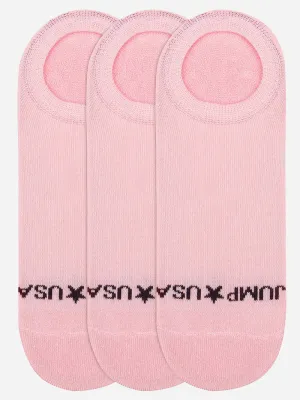 JUMP USA Women's Pack of 3 Bamboo Cotton Loafer Socks | Women's Casual Socks for Everyday Wear - Sweat Proof, Quick Dry, Padded for Extra Comfort