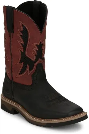 Justin Men's Bolt 11" Stampede Soft Toe Work Boot