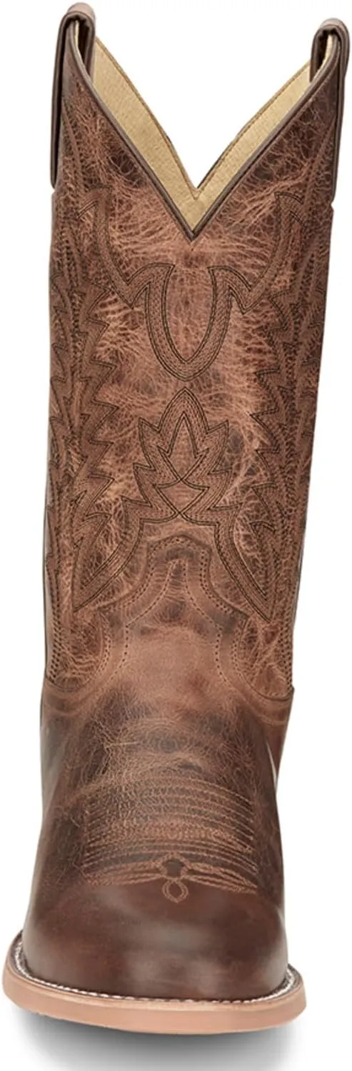 Justin Men's Clanton Western Boot Round Toe - Cj2045