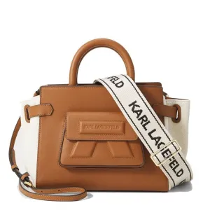 KARL LAGERFELD IKONIK CAMEL TOTE BAG