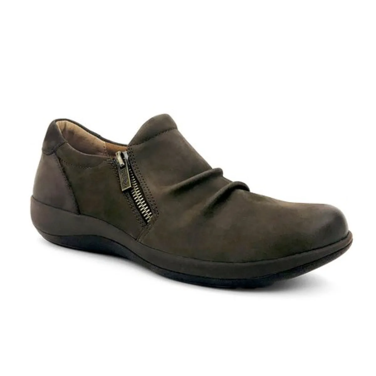 Katie Side Zip Slip-On