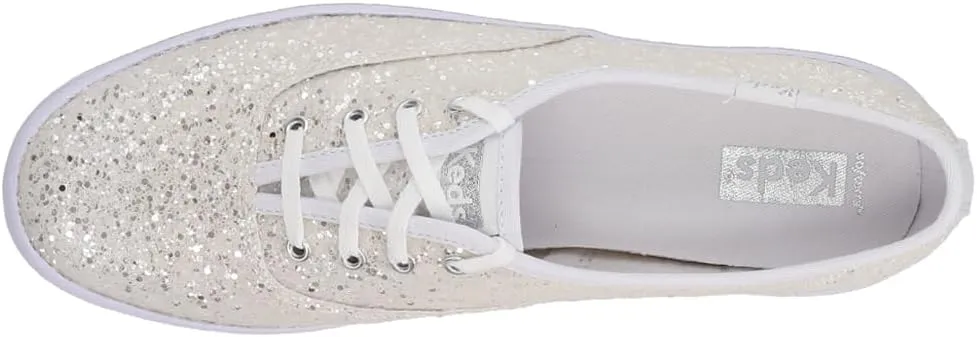 Keds Women's Champion Glitter Lace Up Sneaker