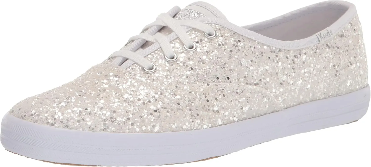 Keds Women's Champion Glitter Lace Up Sneaker