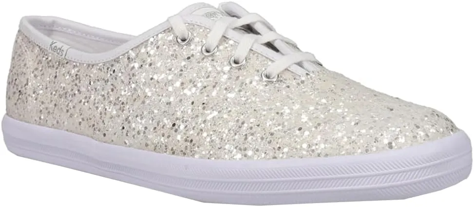Keds Women's Champion Glitter Lace Up Sneaker