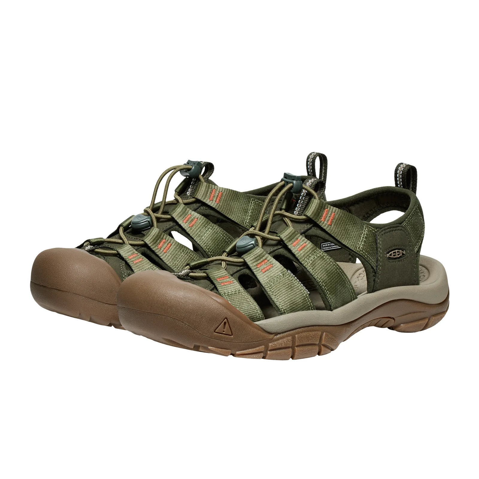 Keen Newport H2 Active Sandal (Men) - Winter Moss/Chevron