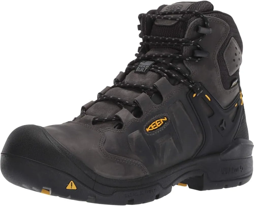 KEEN Utility Men's Dover 6" Composite Toe Waterproof Industrial Work Boot