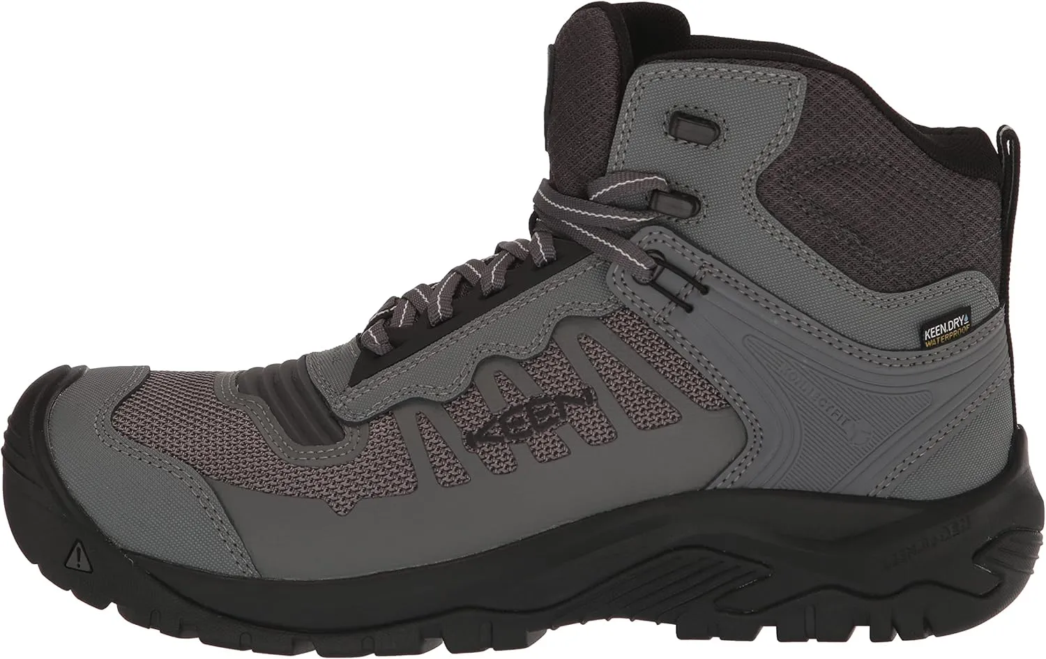 KEEN Utility Men's Reno Mid Height Composite Toe Flexible Waterproof Athletic Work Boots