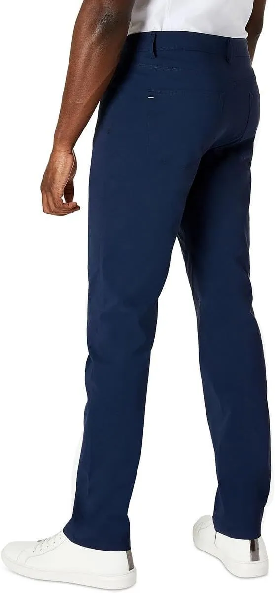 Kenneth Cole Men's Water-Resistant Flexible 5-Pocket Pant