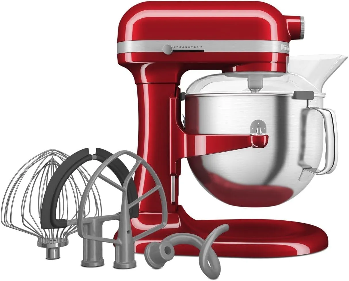 KitchenAid® 7 Quart Bowl-Lift Stand Mixer, Candy Apple Red
