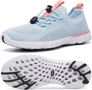 KOLILI Women's Stylish Water Shoes, Tennis Walking Shoes with Arch Support, Best for Water Sports, Travel & Walk
