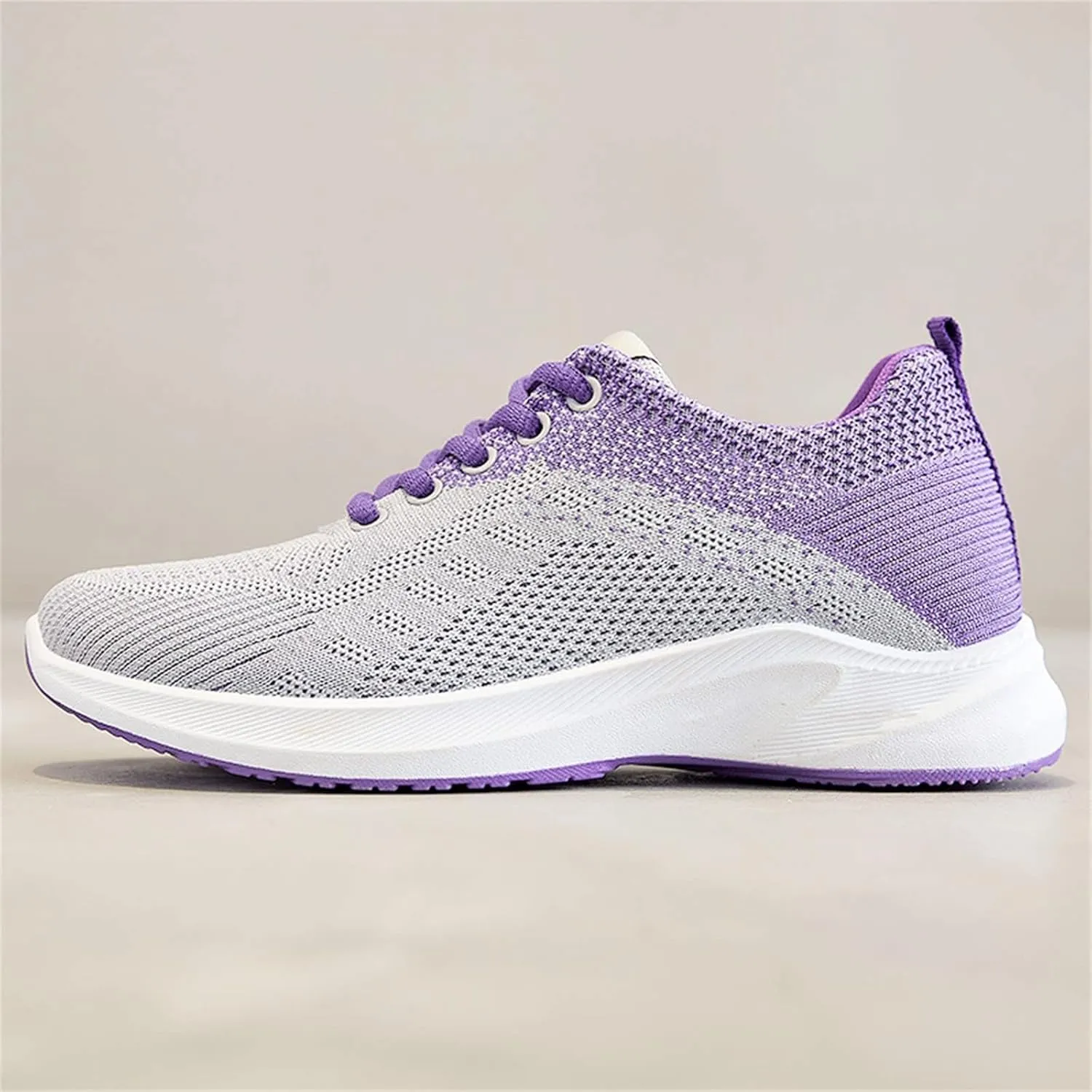 Kubbon Womens Sneakers Casual Walking Athletic Non Slip Sneakers Lightweight Fashion Sport Sneakers Light-Weight Mesh Athletic Style for Bowlers