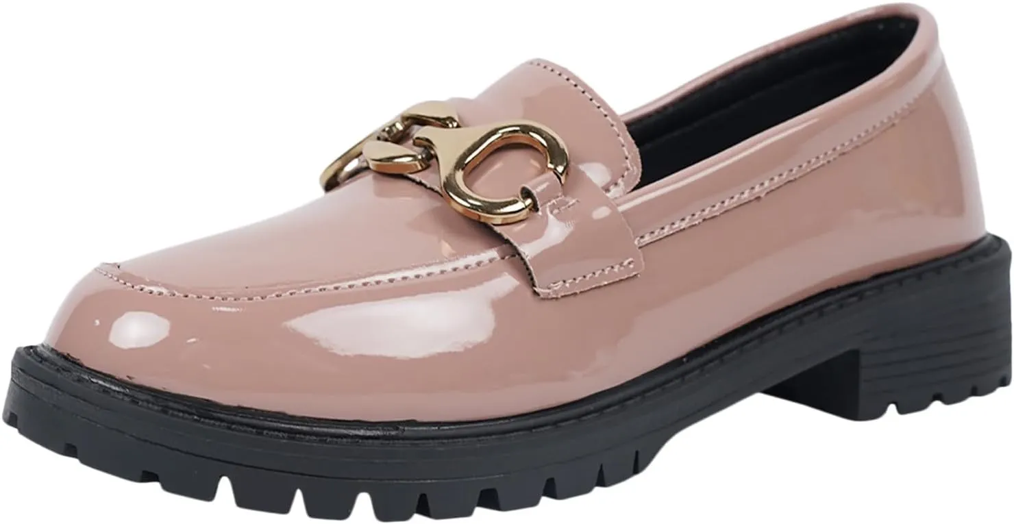 Ladies Fashion Soft Sole Leather Slip On Comfortable Thick Soled Casual Shoes Lady Shoe with Arch Support