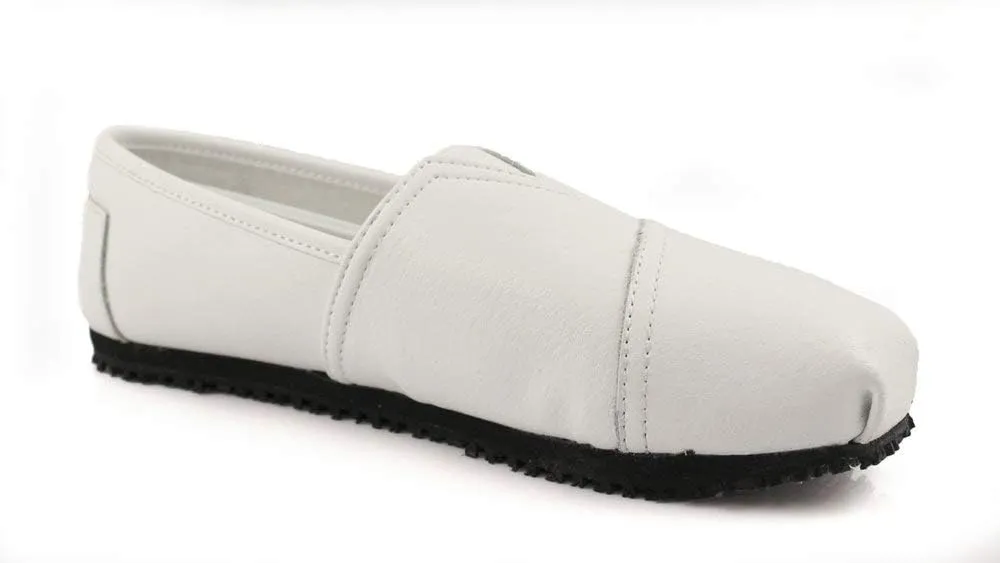 Laforst Womens Jess Leather Nonslip Nurse Waitress Flat