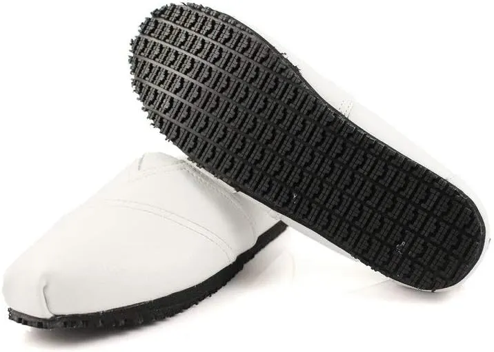 Laforst Womens Jess Leather Nonslip Nurse Waitress Flat