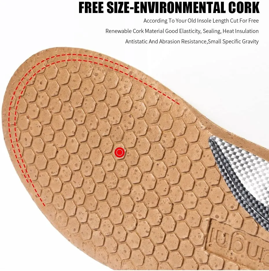 Leather Orthotics Insole for Flat Feet Hard Arch Support Shoe Pads Orthopedic Insoles for Men Women Feet Cushion(38-40)