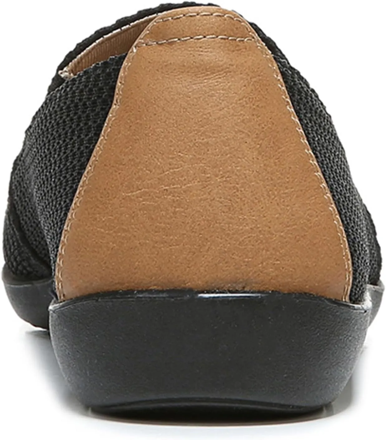 LifeStride Women's Next Level Slip-On Sneaker, Black/Black, 6.5