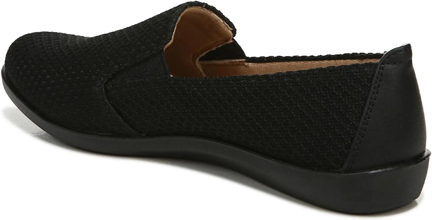 LifeStride Womens Next Level Sneaker, True Black, 6.5 US