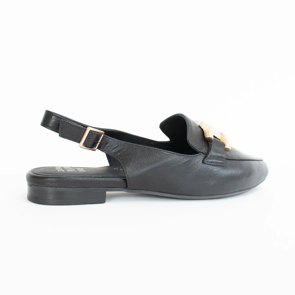 Lizzah Black Leather