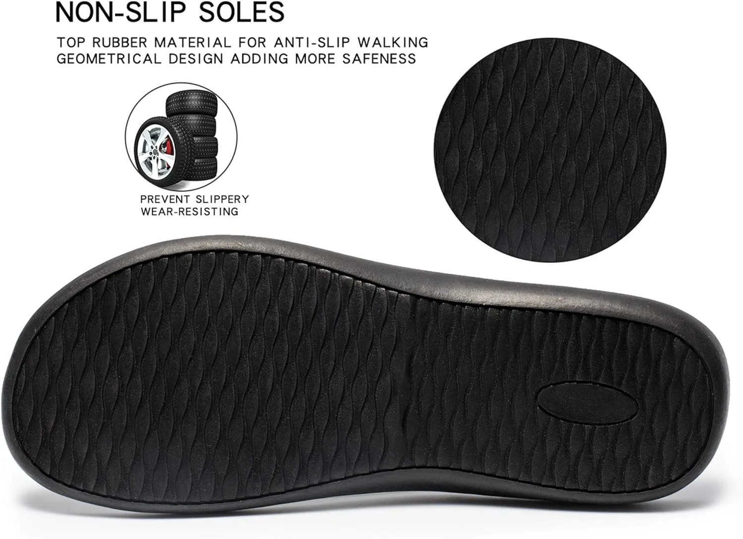 LLSOARSS Plantar Fasciitis Feet Sandal with Arch Support - Best Orthotic flip Flops for Flat Feet，Heel Pain- for Women