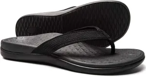 LLSOARSS Plantar Fasciitis Feet Sandal with Arch Support - Best Orthotic flip Flops for Flat Feet，Heel Pain- for Women